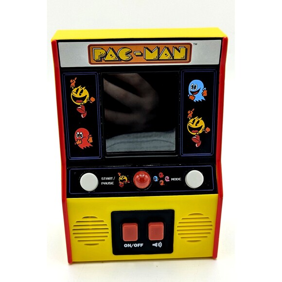 Pac-Man Mini Game Arcade Machine Handheld Classic Retro Tabletop 09530 - Picture 1 of 3